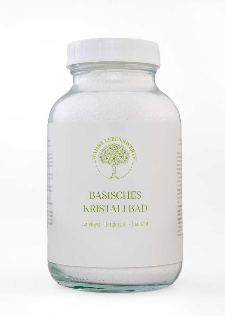 Basisches Kristallbad