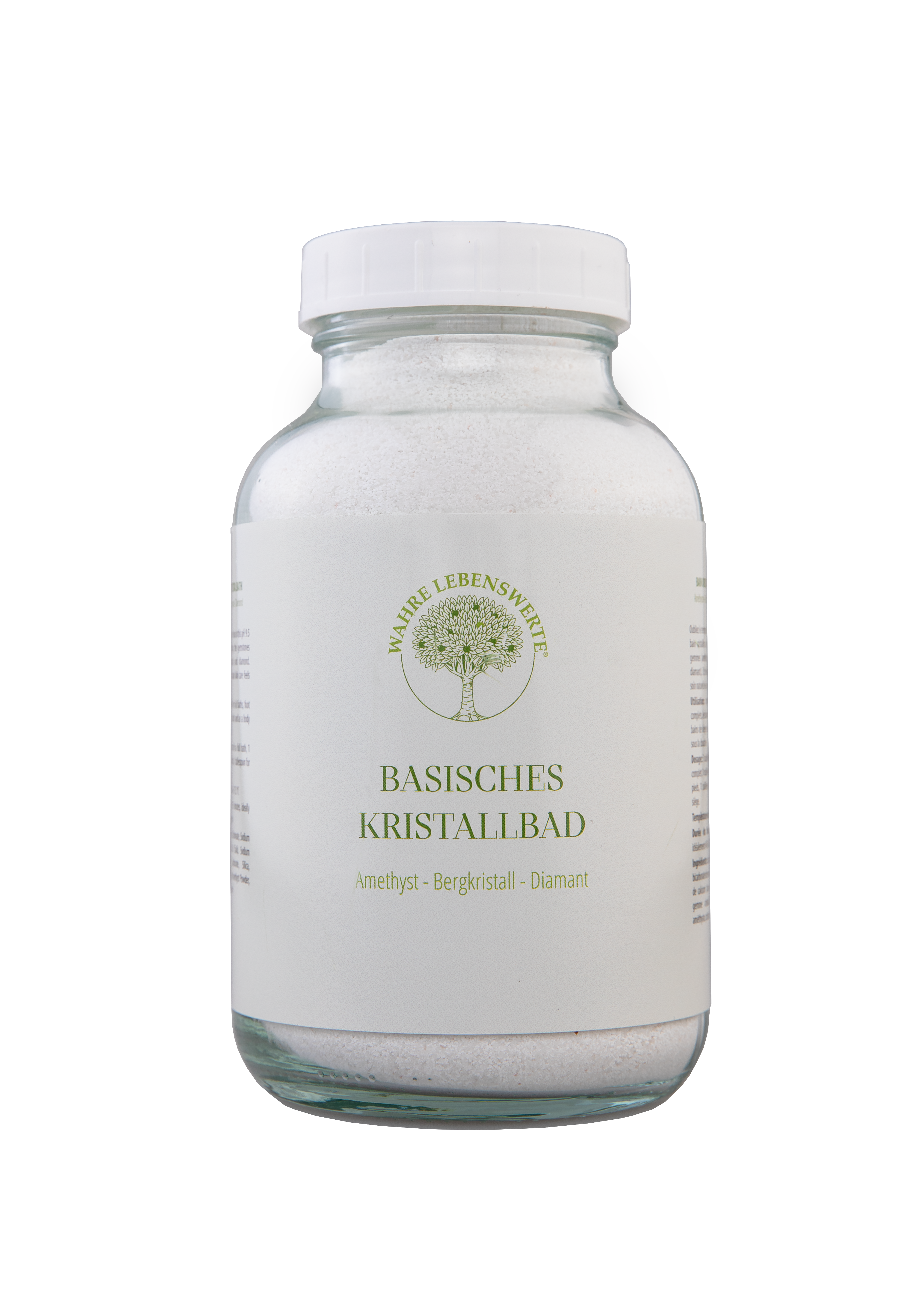 Zásaditý kúpeľ s krištáľmi